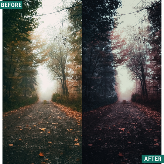 Blue Fall LIMITED Lightroom Presets Pack