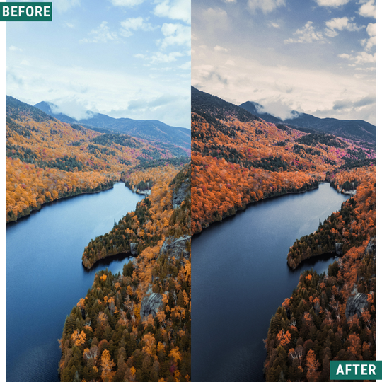 Fall Hour LIMITED Lightroom Presets Pack