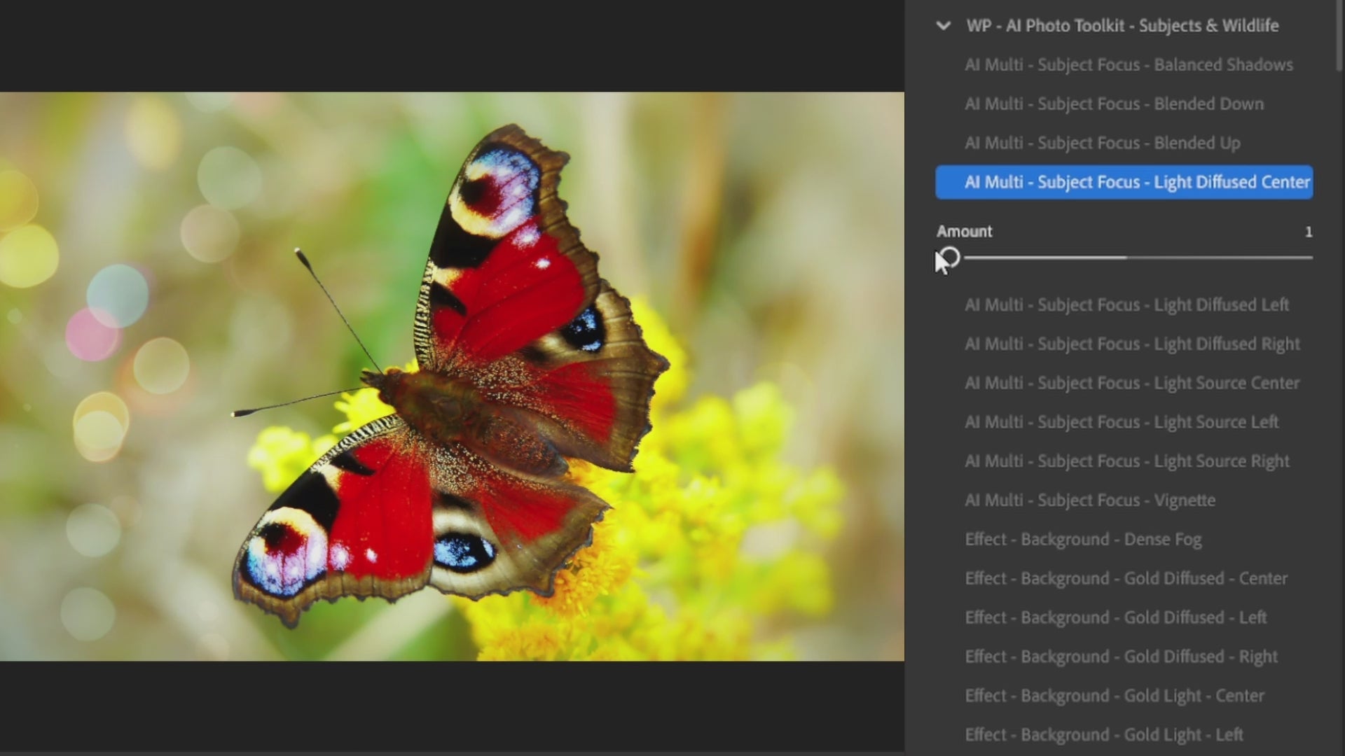 Subjects & Wildlife AI Photo Lightroom Toolkit