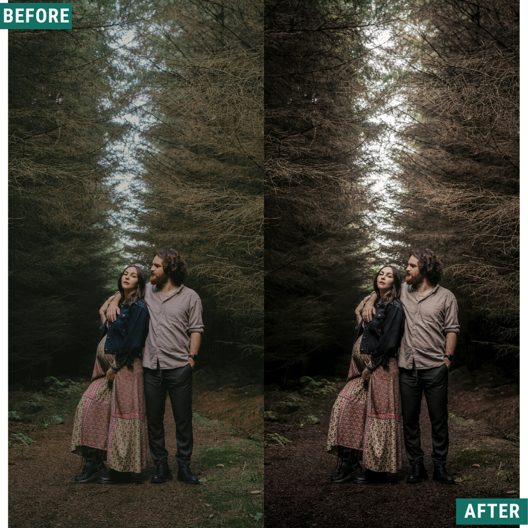 Dramatic Atmosphere Portrait Lightroom Presets Pack
