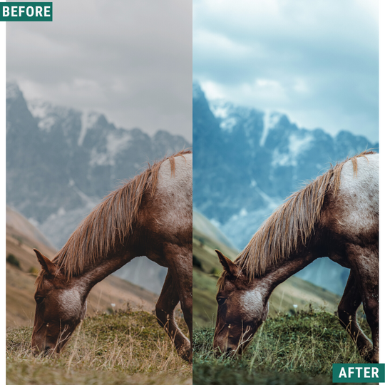 Spring Blues Lightroom Presets Pack