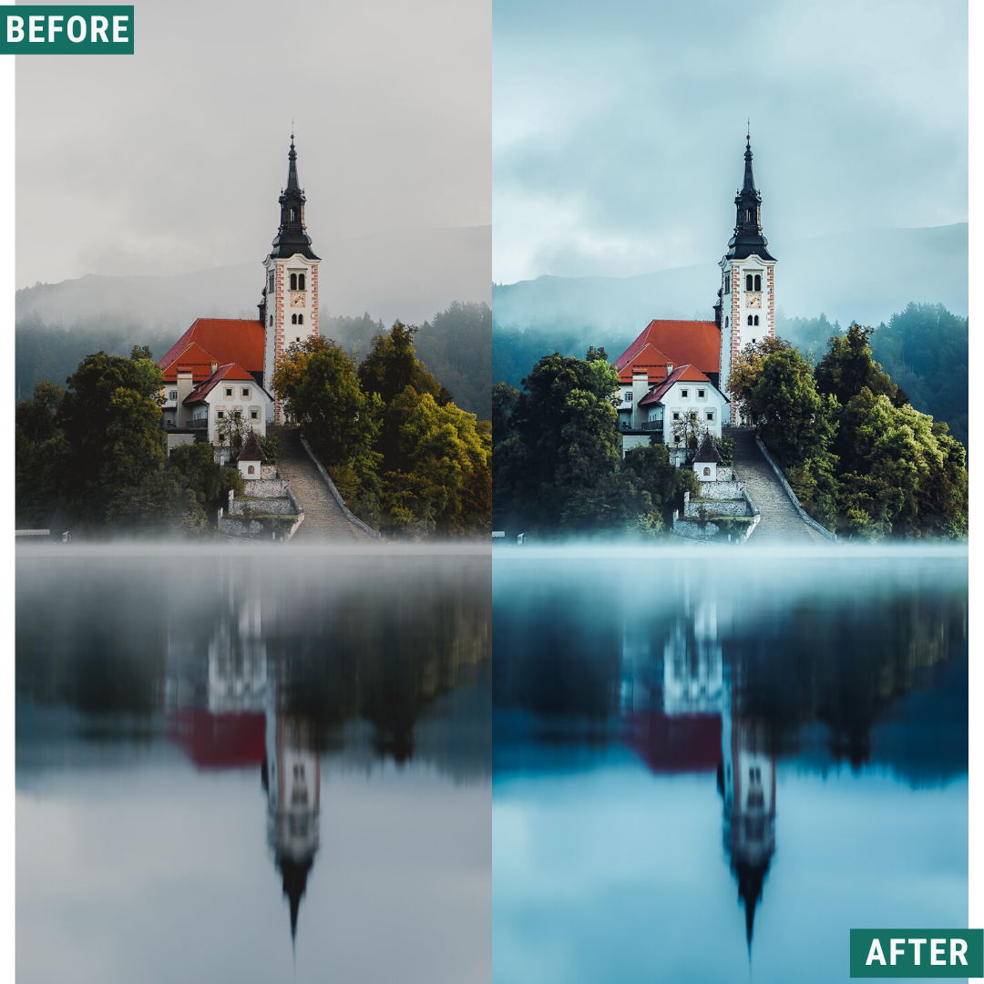 Spring Blues Lightroom Presets Pack