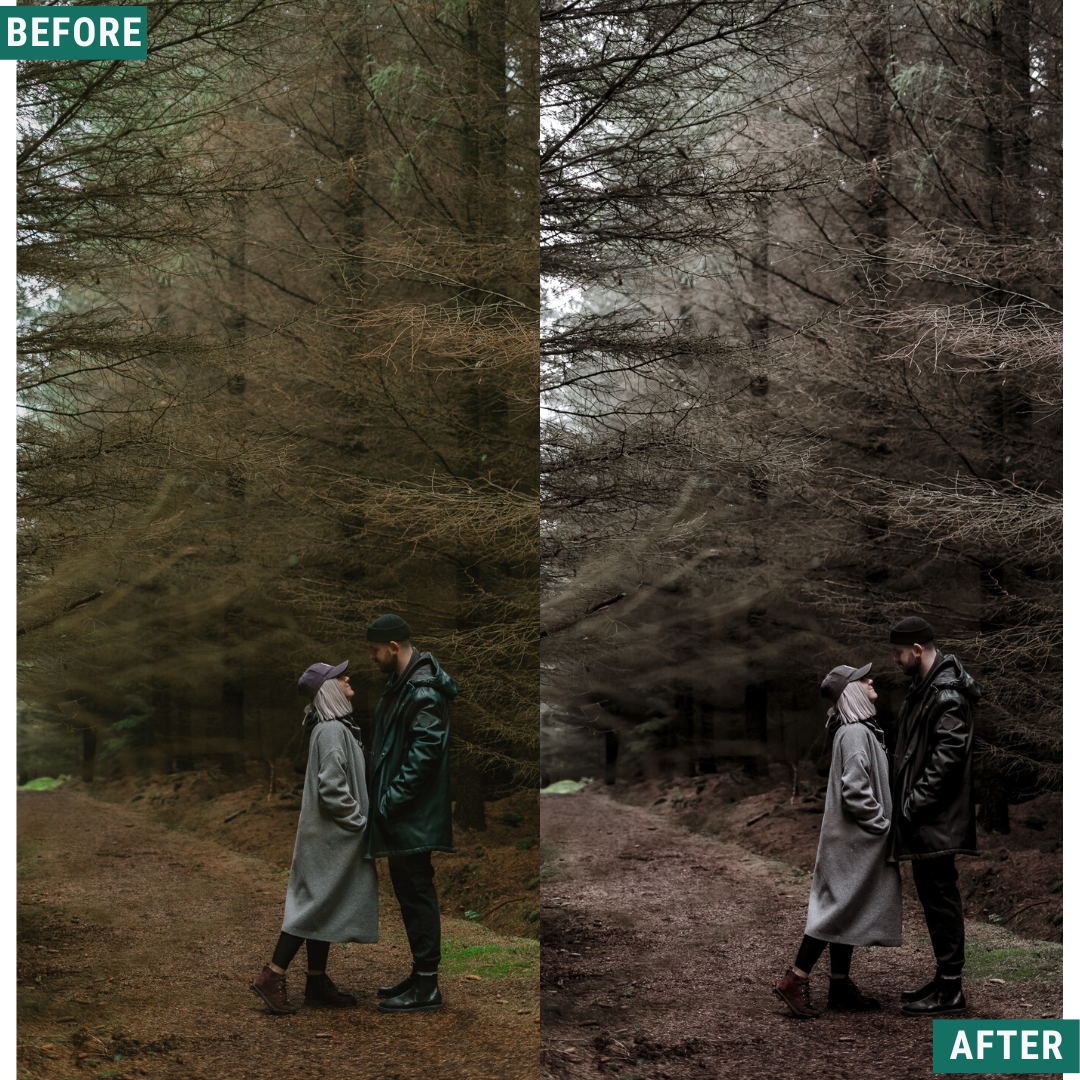 Dramatic Atmosphere Portrait Lightroom Presets Pack