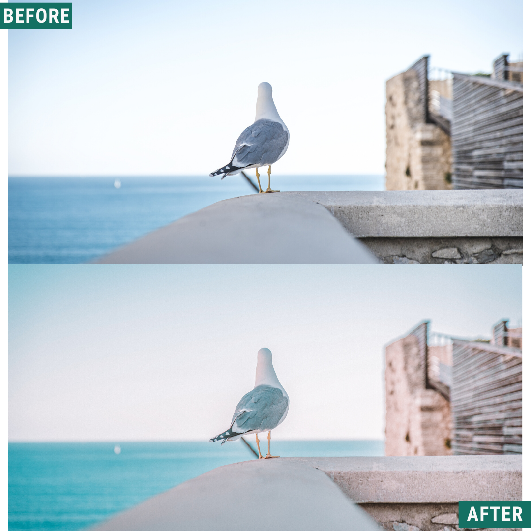 Aqua Tones Lightroom-Presets-Paket