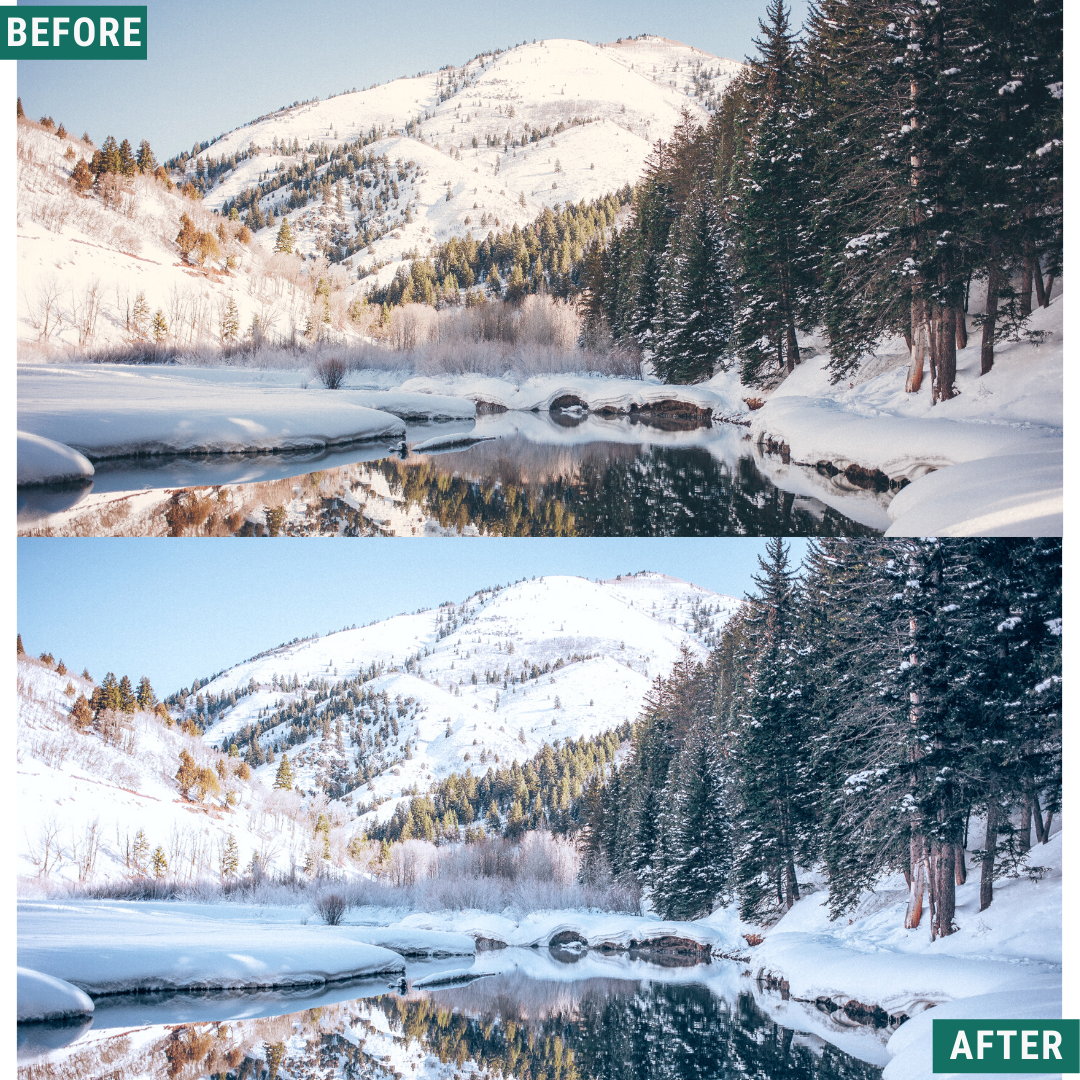 Frosty Blues Lightroom Presets Pack