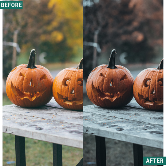 Spooky Tones LIMITED Lightroom Presets Pack