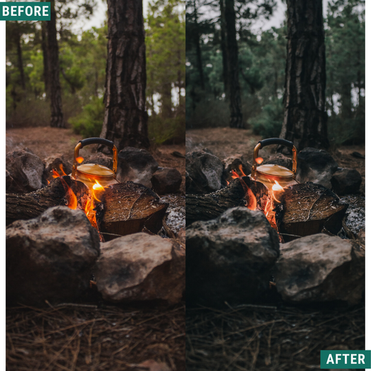 Dark Woods Lightroom-Presets-Paket