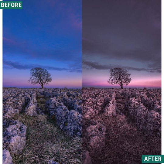 Cryptic Blue Hour Lightroom Presets Pack