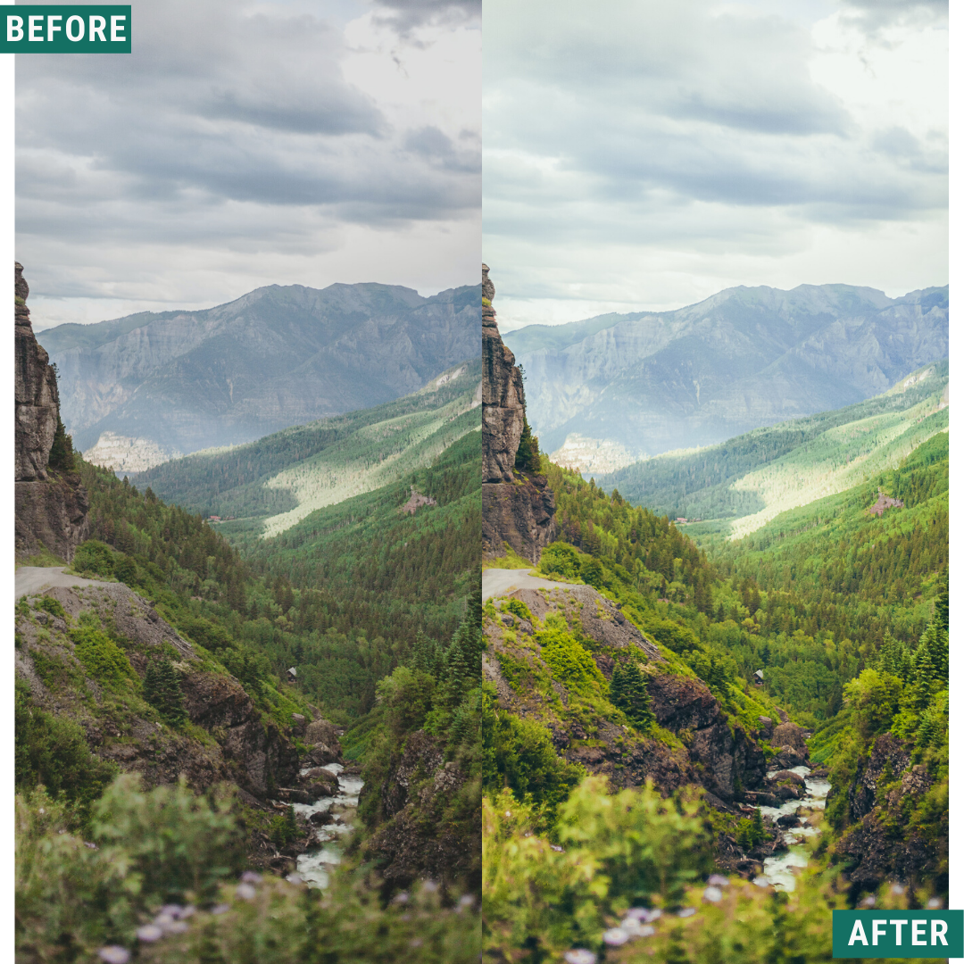 Bright Greens Lightroom Presets Pack