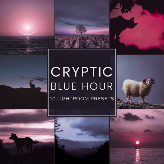 Cryptic Blue Hour Lightroom-Presets-Paket