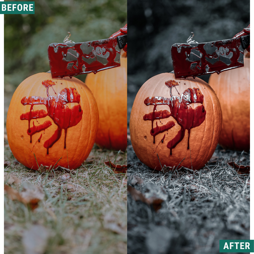 Spooky Tones Lightroom Presets Pack