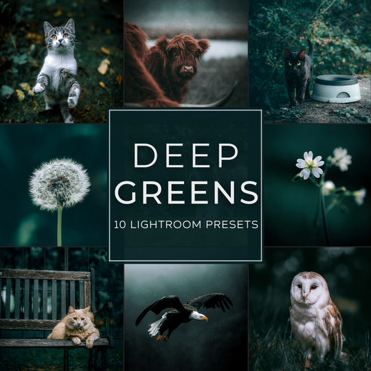 Deep Greens Lightroom-Presets-Paket