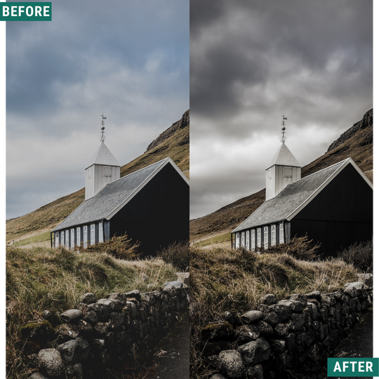 Dramatic Tones Lightroom Presets Pack