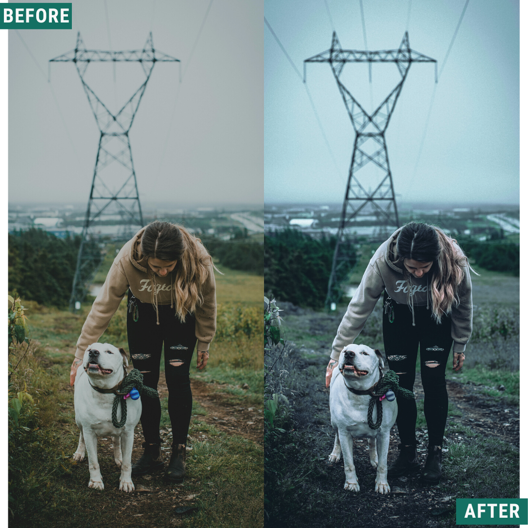 Cyan Mood Lightroom Presets Pack
