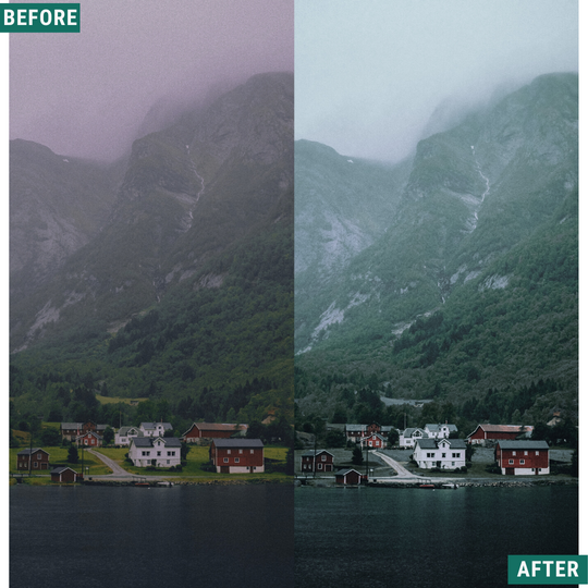 Cyan Mood Lightroom-Presets-Paket