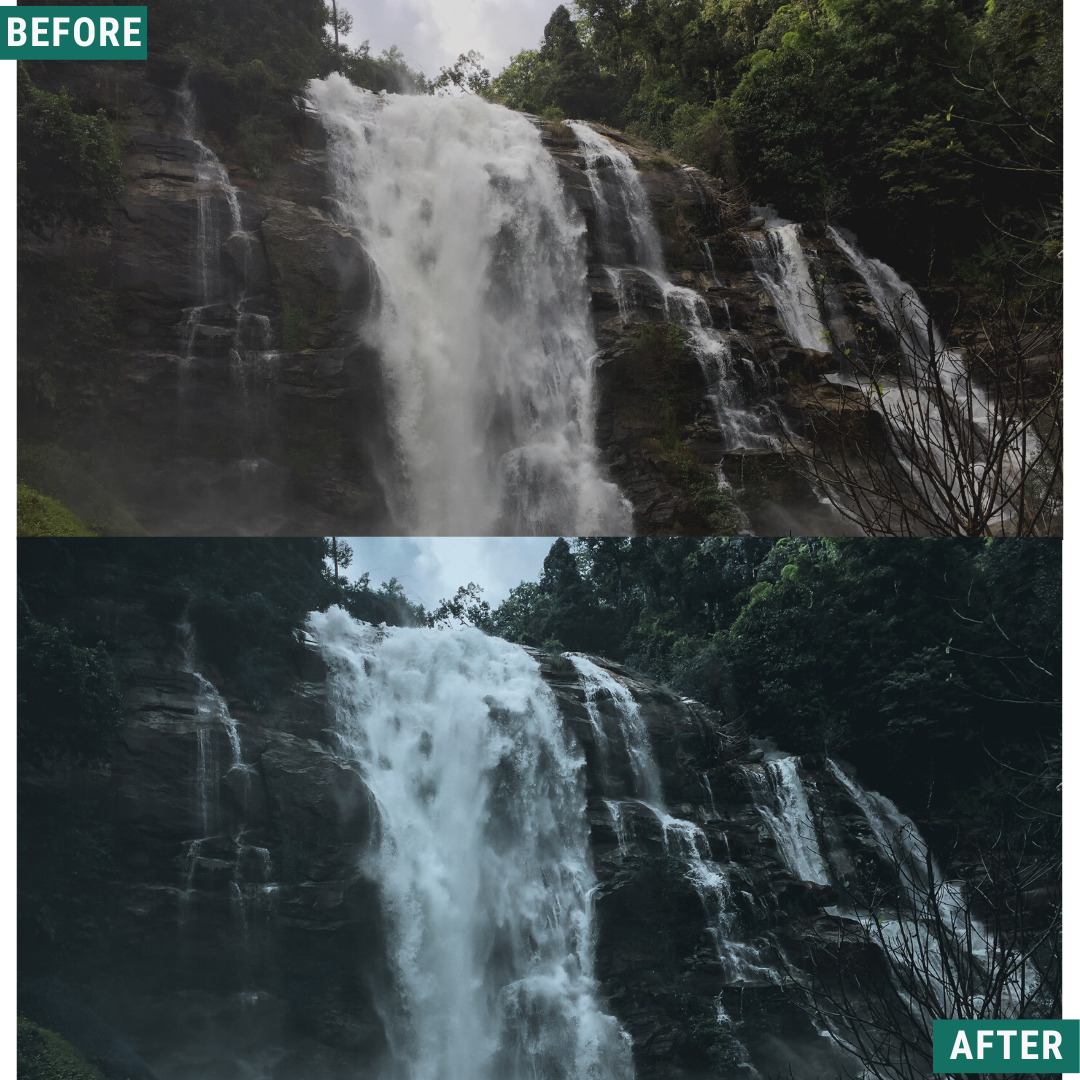 Cyan Mood Lightroom Presets Pack