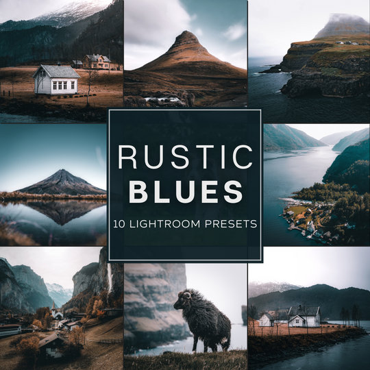 Rustic Blues Lightroom-Presets-Paket