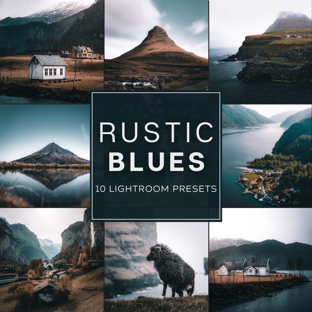 Rustic Blues Lightroom Presets Pack