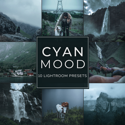 Cyan Mood Lightroom Presets Pack