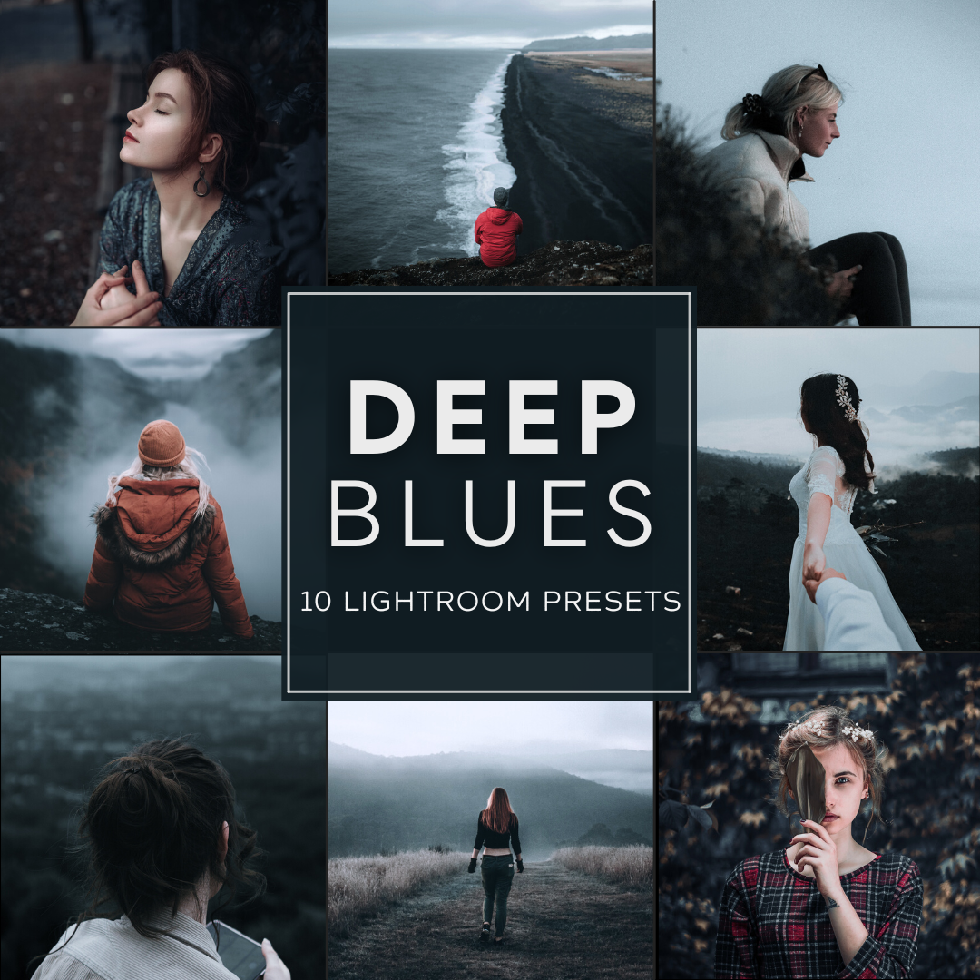 Deep Blues Lightroom Presets Pack