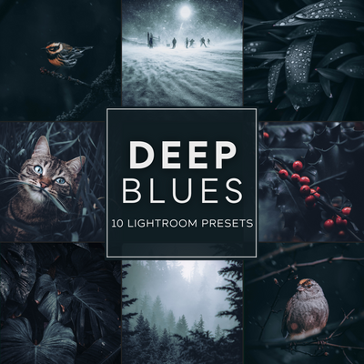 Deep Blues Lightroom Presets Pack