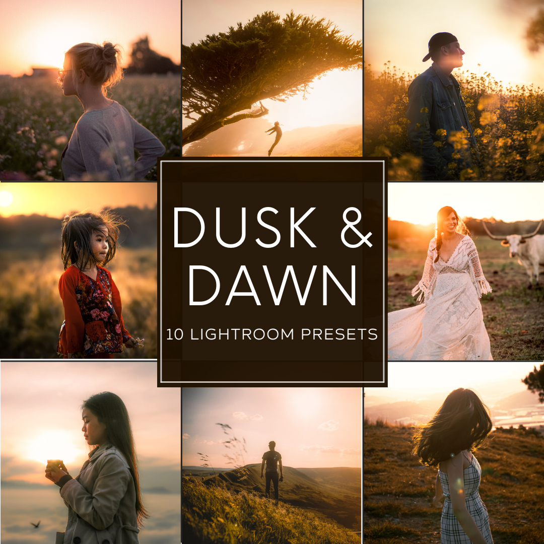 Dusk & Dawn Portrait Lightroom Presets Pack