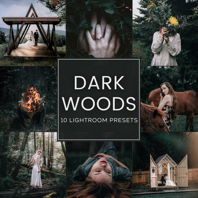 Dark Woods Portrait Lightroom Presets Pack