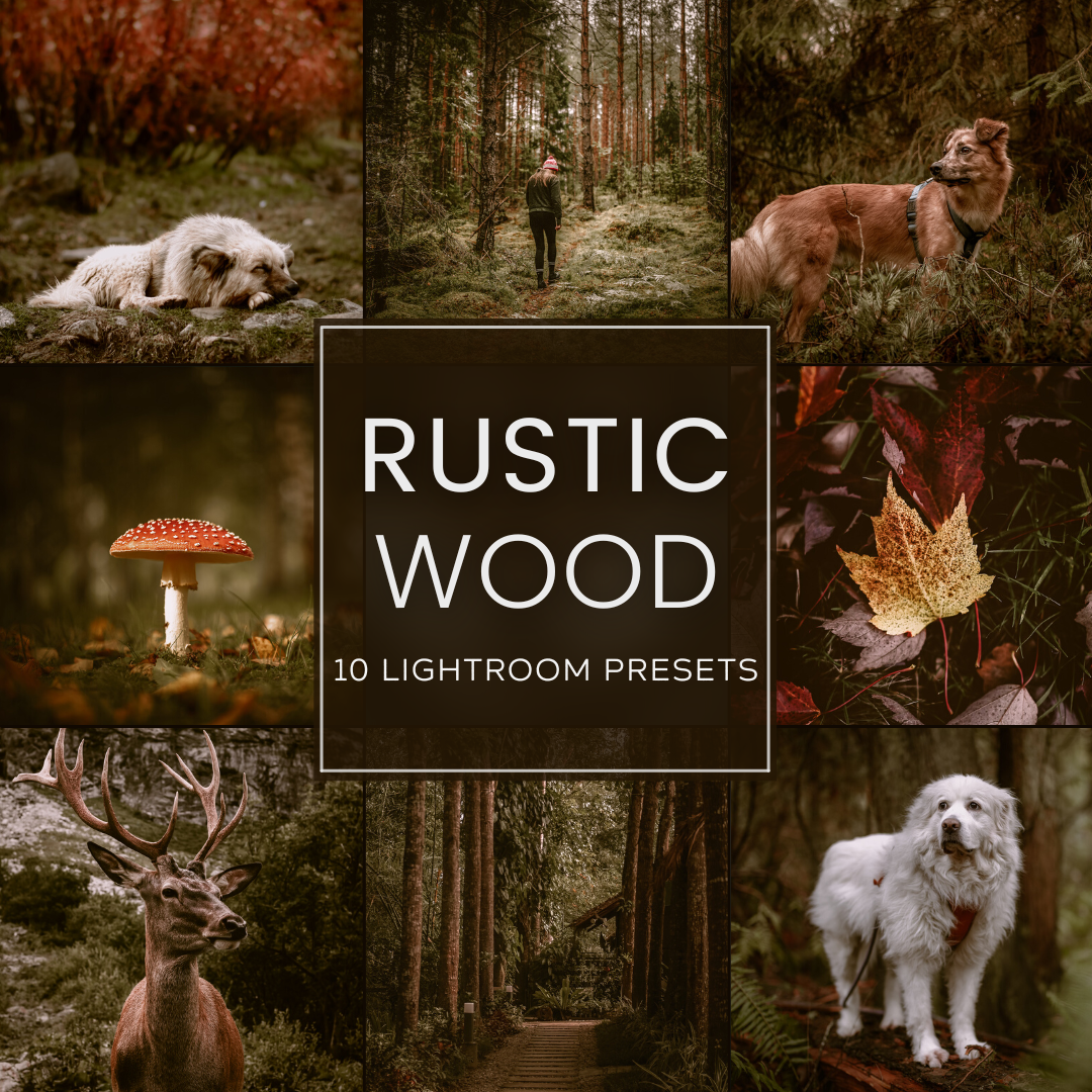 Rustic Wood Lightroom Presets Pack