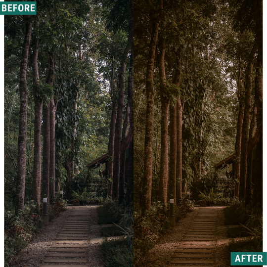 Rustikales Holz Lightroom Presets Pack