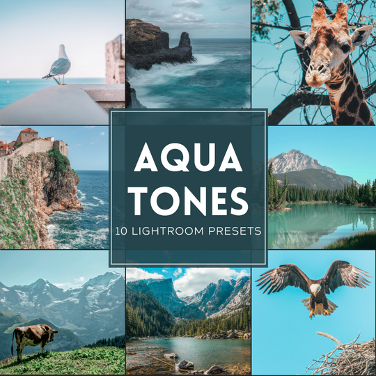 Aqua Tones Lightroom-Presets-Paket