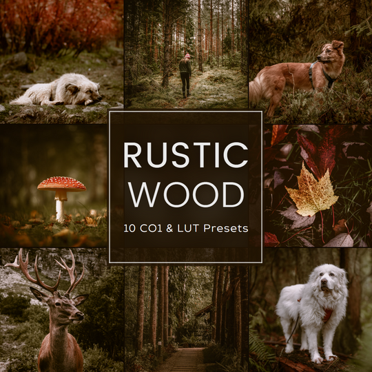 Rustic Wood Capture One & LUT Presets Paket