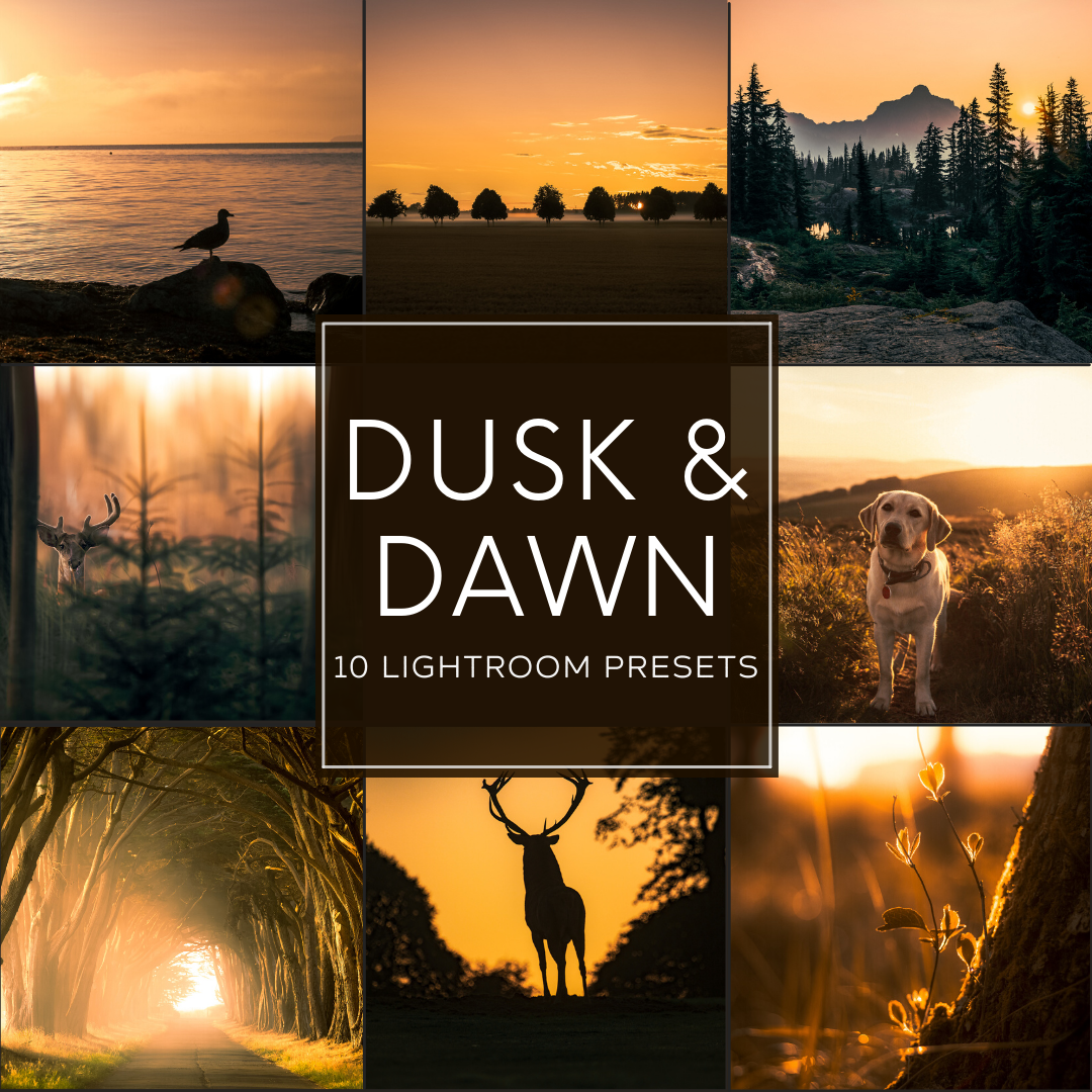 Dusk & Dawn Lightroom Presets Pack
