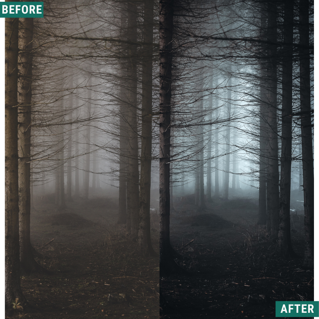 Spooky Tones LIMITED Lightroom Presets Pack