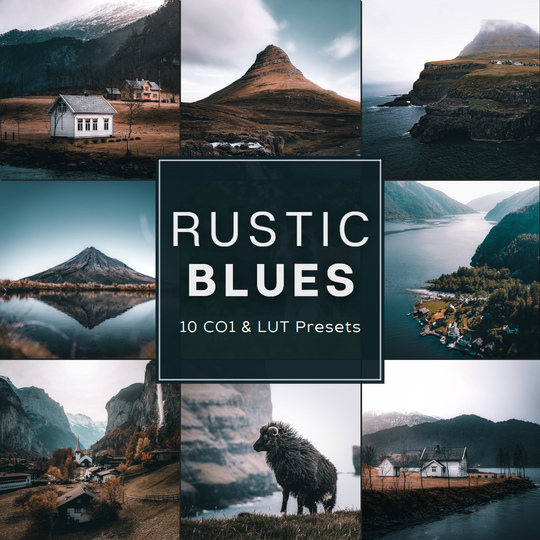 Rustic Blues Capture One & LUT Presets Paket